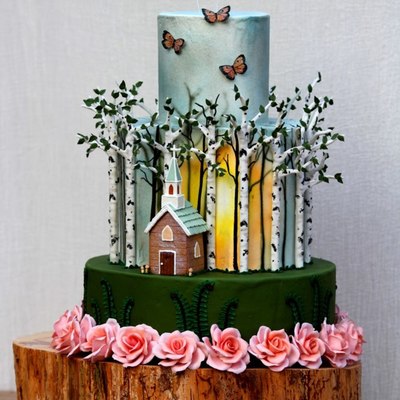 Top Birch Tree Cakes on Cake Central