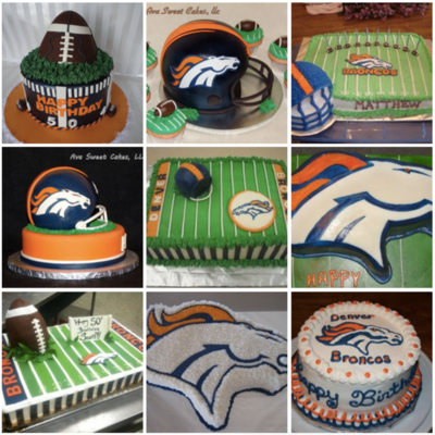 Top Denver Broncos Cakes on Cake Central