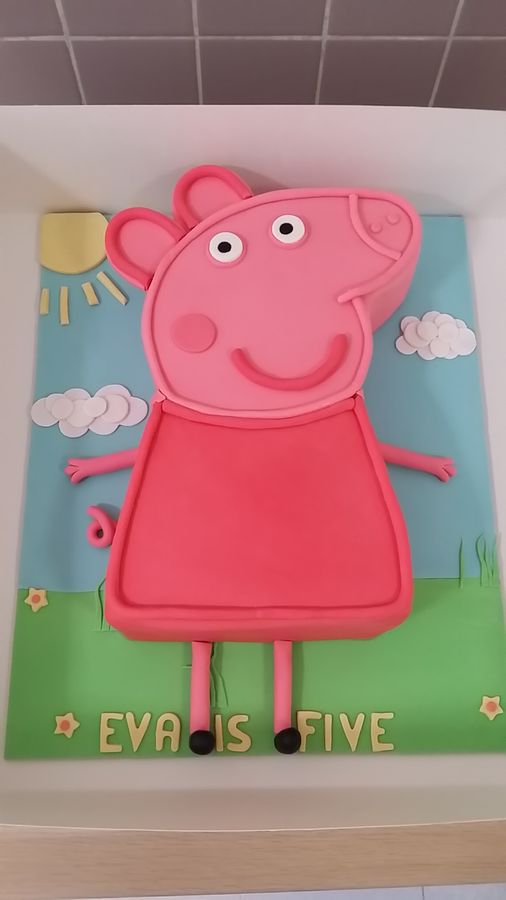 Peppa Pig Birthday cake