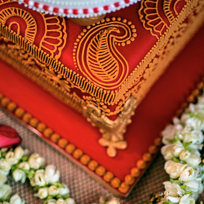 Sketch to Cake: Joyce Marx's Bollywood-inspired Cake on Cake Central