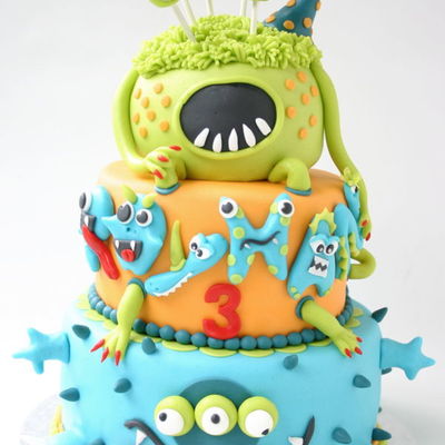 Top Alien and Monster Cakes for Kids on Cake Central