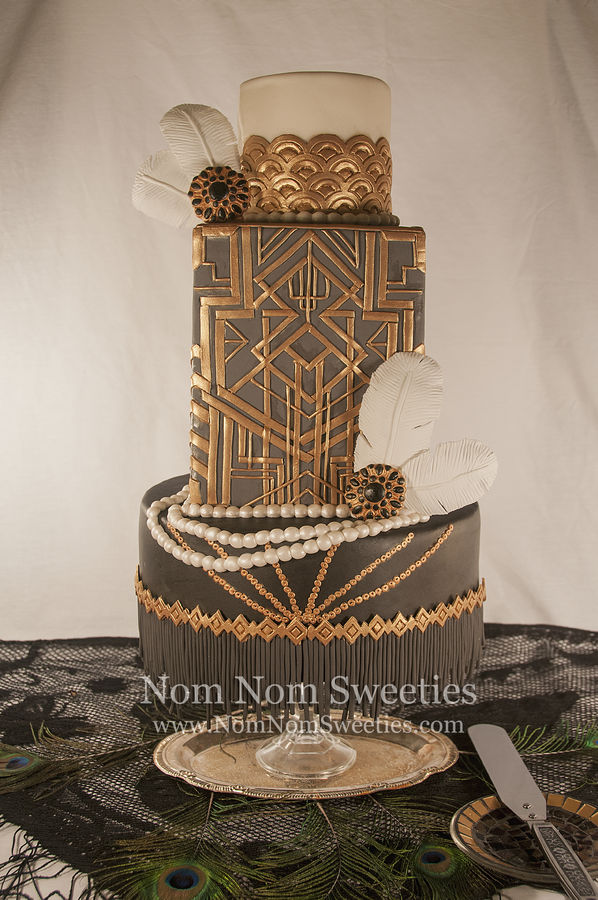 My cake for the Marvelous Molds Onlays Contest!