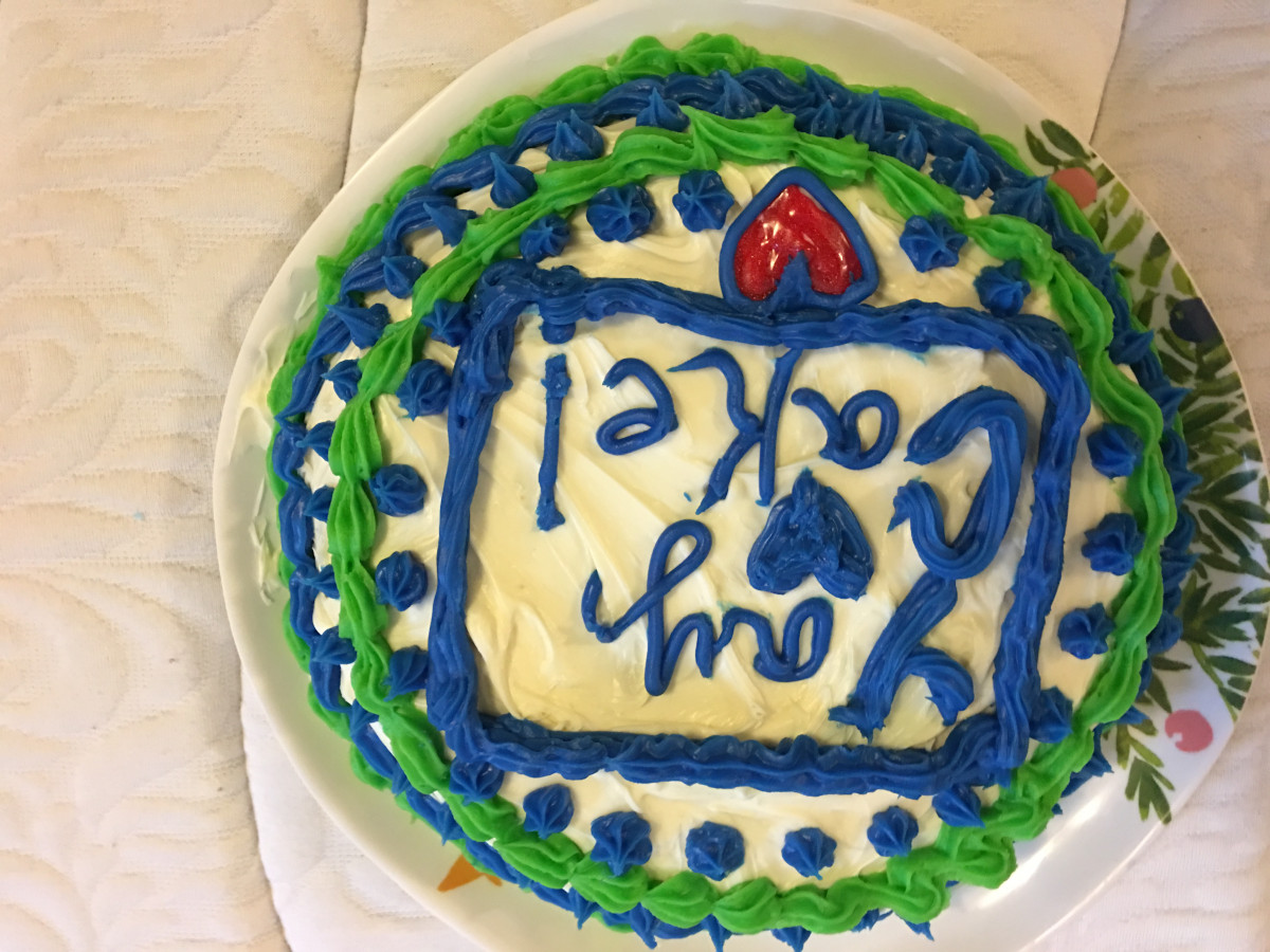 Please Critique--First Time Ever Decorating.