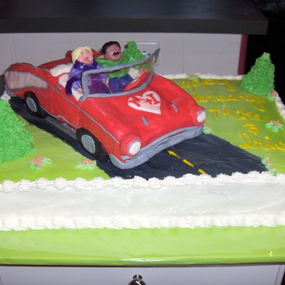 57 Chevy Anniversary Cake 57 Chevy Anniversary Cake