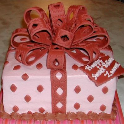 Loopy Bow on Cake Central