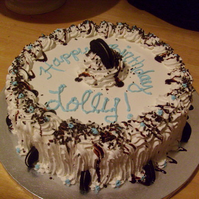 Ice Cream Cake For Lolly!!! Ice Cream Cake For Lolly!!!