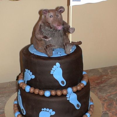 Tar Heel Groom Cake With Rat Tar Heel Groom Cake With Rat