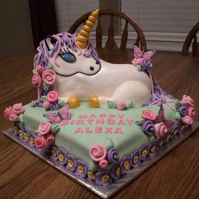 Unicorn Birthday Cake Unicorn Birthday Cake