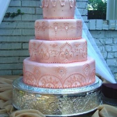 Jeweled Wedding Cake Jeweled Wedding Cake