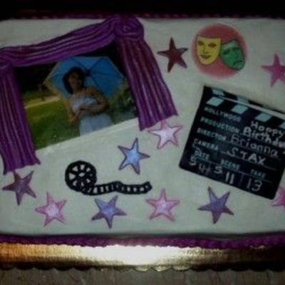 Hollywood Theme Cake Hollywood Theme Cake