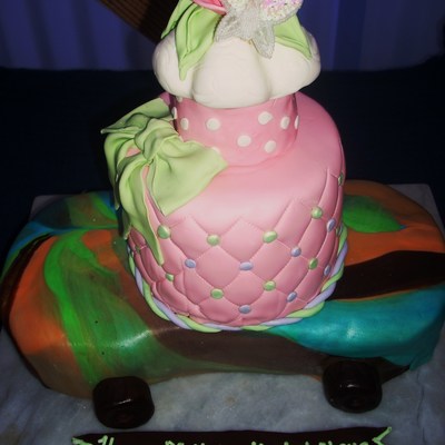 Boy & Girl Birthday Cake Boy & Girl Birthday Cake