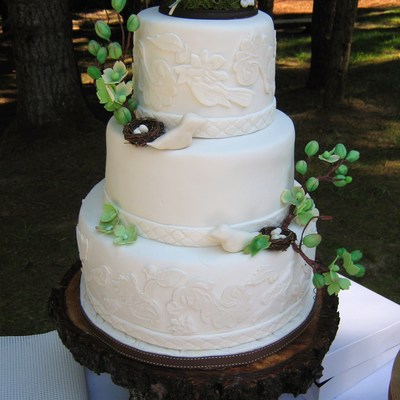 Birds Nest Wedding Cake Birds Nest Wedding Cake
