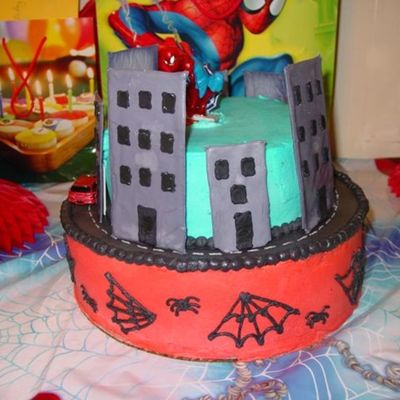 Spiderman Cake Spiderman Cake