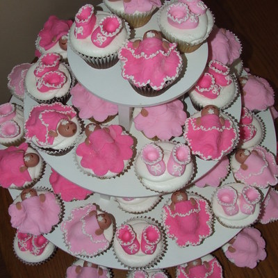 Baby Girl Cupcakes Baby Girl Cupcakes