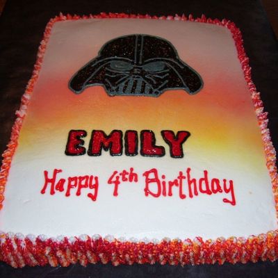 Darth Vader Cake Darth Vader Cake