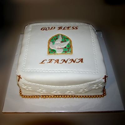 Leanna's Confirmation Cake Leanna's Confirmation Cake
