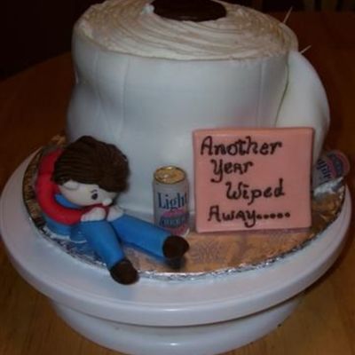 Toilet Paper Cake Toilet Paper Cake