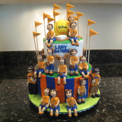Softball Cake Softball Cake