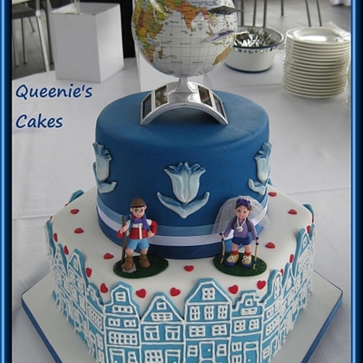 Dutch/travel Themed Cake/cupcakes/cookie Favours Dutch/travel Themed Cake/cupcakes/cookie Favours