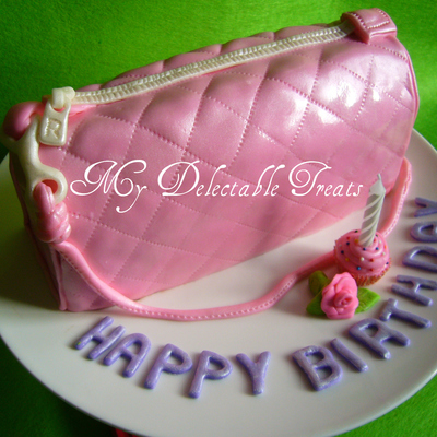 Pink Purse Cake Pink Purse Cake