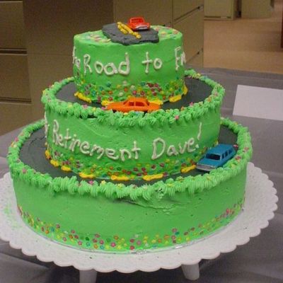 Dave K. Retirement Cake Waukesha Electric Systems Dave K. Retirement Cake Waukesha Electric Systems