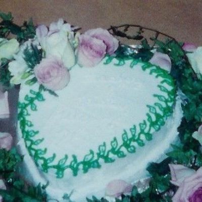 My Wedding Cake (And Also One Of My First Cakes) My Wedding Cake (And Also One Of My First Cakes)
