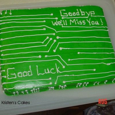 Rich's Going Away Cake Rich's Going Away Cake