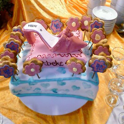 My 1. Gumpaste Shoe... My 1. Gumpaste Shoe...