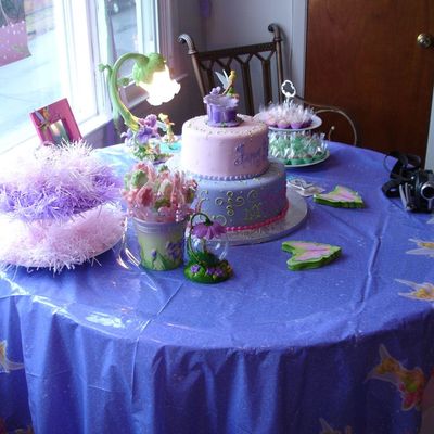 Tinkerbell Cake - Another View Tinkerbell Cake - Another View