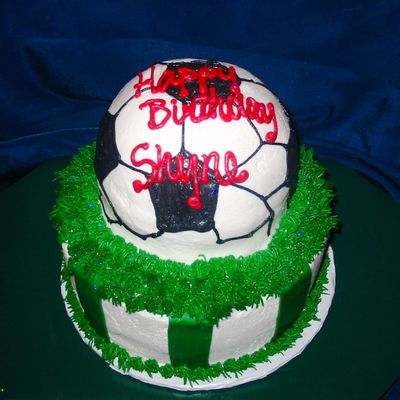 Soccer Ball Cake Soccer Ball Cake