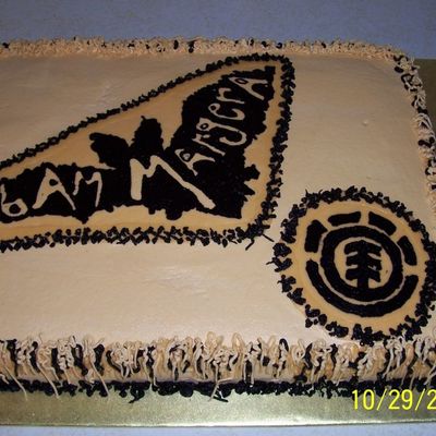 Bam Margera Skateboarding Cake Bam Margera Skateboarding Cake