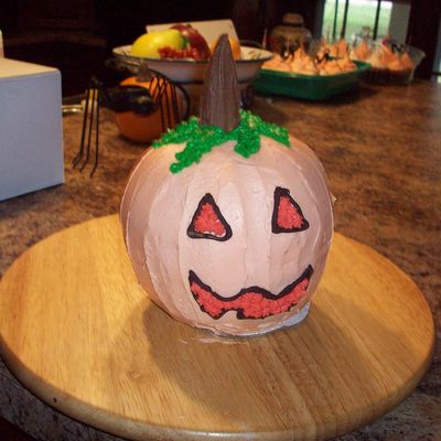 Jack O Lantern Cake Jack O Lantern Cake