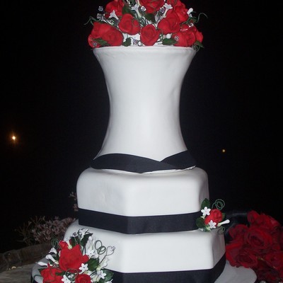 Cousin's Wedding Cake. Cousin's Wedding Cake.