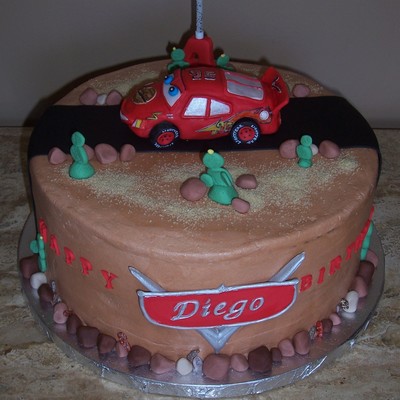 Lightning Mcqueen For Diego's Birthday! Lightning Mcqueen For Diego's Birthday!