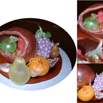 Pulled And Blown Sugar Cornucopia Pulled And Blown Sugar Cornucopia