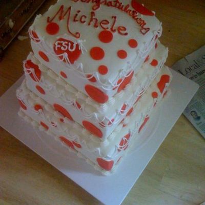 Fresno State Graduation Cake Fresno State Graduation Cake
