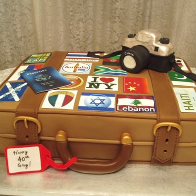 Suitcase For World Traveler Suitcase For World Traveler