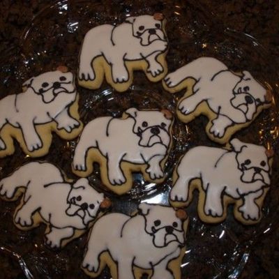 Bulldog Cookies Bulldog Cookies