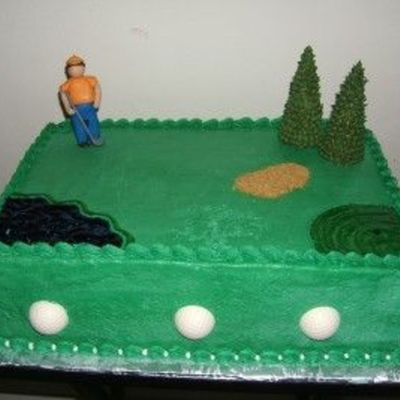 Golf Cake Golf Cake