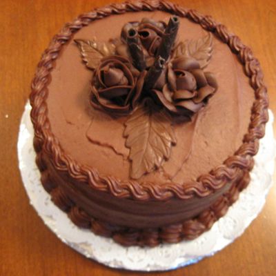 Chocolate Buttercream Birthday Cake on Cake Central