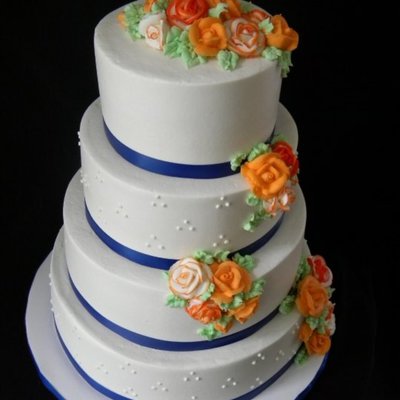 Buttercream With Buttercream Roses on Cake Central