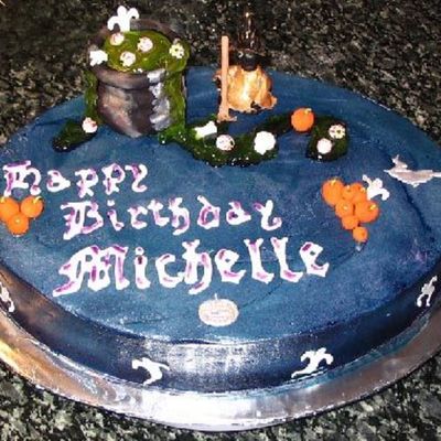 Halloween And Birthday Cake Halloween And Birthday Cake
