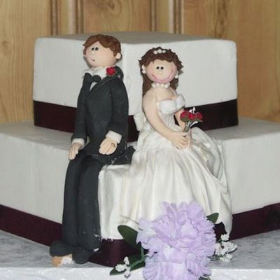 Bride And Groom Topper Bride And Groom Topper