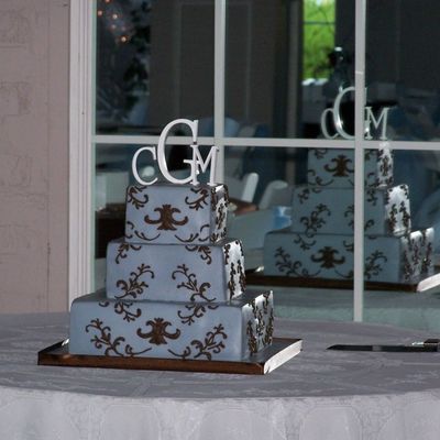 Blue / Brown Damask Wedding Blue / Brown Damask Wedding