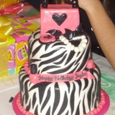Taylor's Zebra Cake Taylor's Zebra Cake