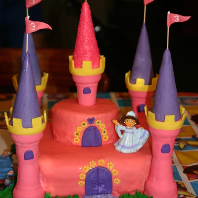 Rachel's Dora Princess Cake Rachel's Dora Princess Cake
