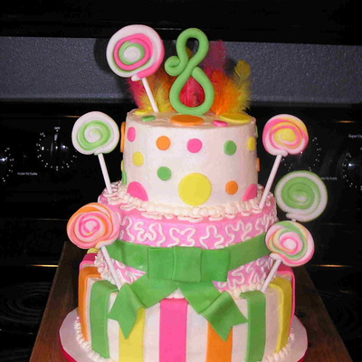 8Th Birthday Cake 8Th Birthday Cake