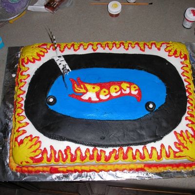 Hot Wheels Nascar Cake Hot Wheels Nascar Cake