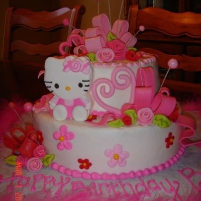 Bri's Hello Kitty Birthday Cake Bri's Hello Kitty Birthday Cake