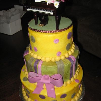 Piano Cake Piano Cake
